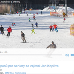 Český rozhlas: Skiareály nabízí seniorům výhodné ceny, někde mohou lyžovat i zadarmo